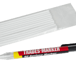 TRADES MARKER PENCIL WHITE
