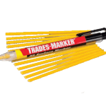 TRADES MARKER PENCIL YELLOW