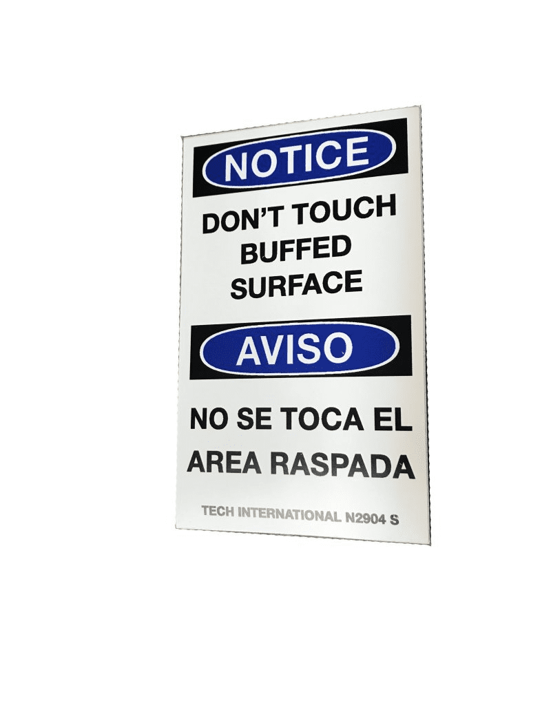 DONT TOUCH BUFFER SRFCE E/S