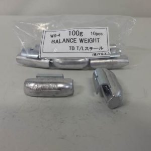 TBT-100 TB チューブレス用 バランスウェイト 100g 10ケ袋入り 3,663円
