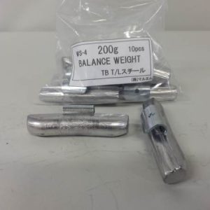 TBT-200 TB チューブレス用 バランスウェイト 200g 10ケ袋入り 4,543円