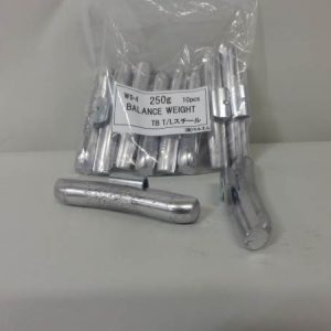 TBT-250 TB チューブレス用 バランスウェイト 250g 10ケ袋入り 4,840円