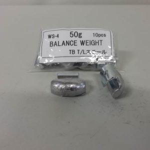 TBT-50 TB チューブレス用  バランスウェイト 50g 10ケ袋入り 3,355円