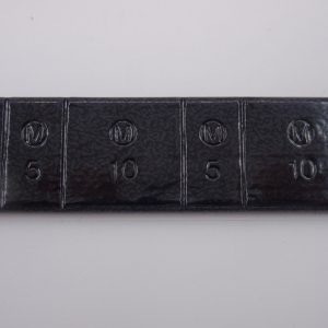 TH-510B  鉛製 貼付ウエイト ブラック 5g/10g × 4 × 50枚 3㎏入 5,115円